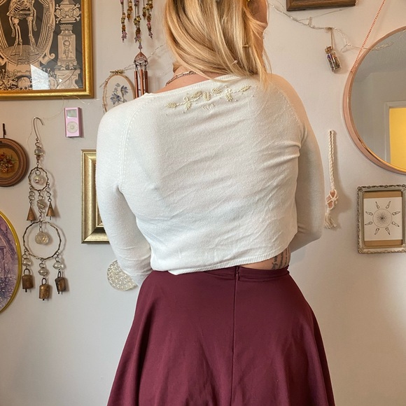 Y2K adorable beaded cardi - Picture 6 of 6